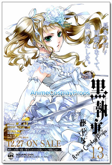 Black Butler Elizabeth Midford Cosplay Wigs 01