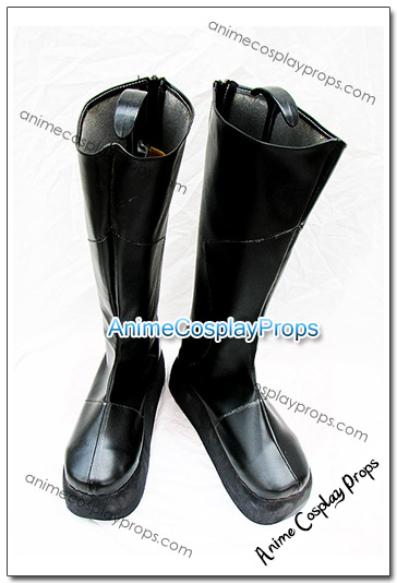 BJD Style Black Cosplay Boots 03