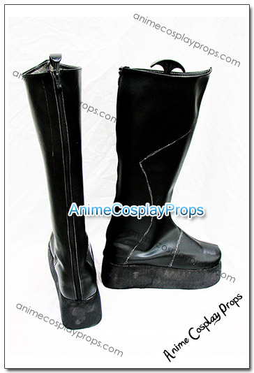 BJD Style Black Cosplay Boots 03