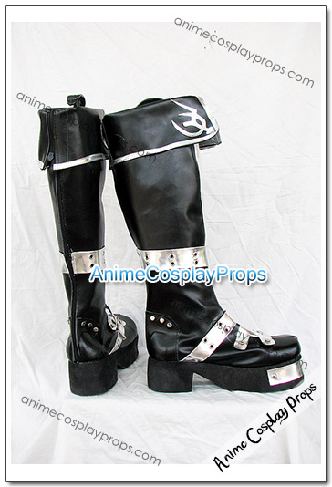 BJD Style Black Cosplay Boots 05