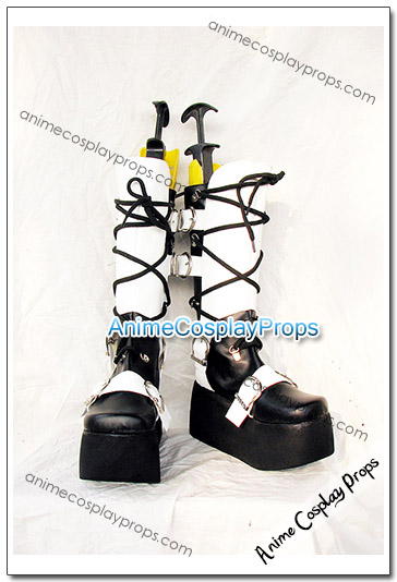 BJD Style White Cosplay Boots 01