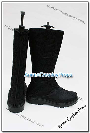 Black Cosplay Boots Cosplay Boots 01
