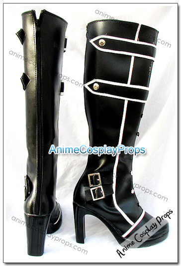 Black Cosplay Boots Cosplay Boots 02