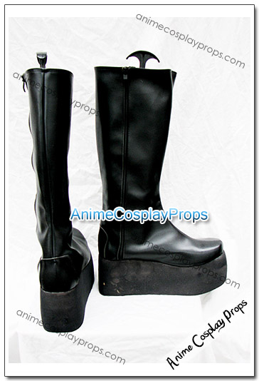 Black Cosplay Boots Cosplay Boots 04