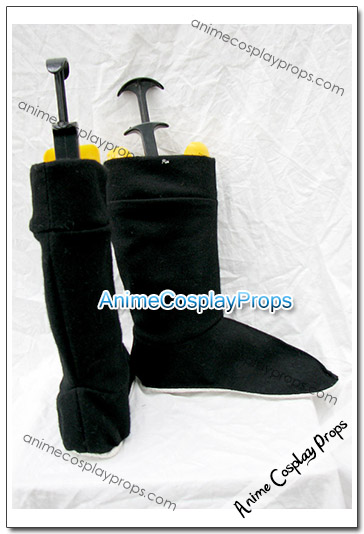 Black Cosplay Boots Cosplay Boots 05