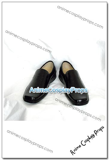 Black Cosplay Shoes Cosplay Boots 01