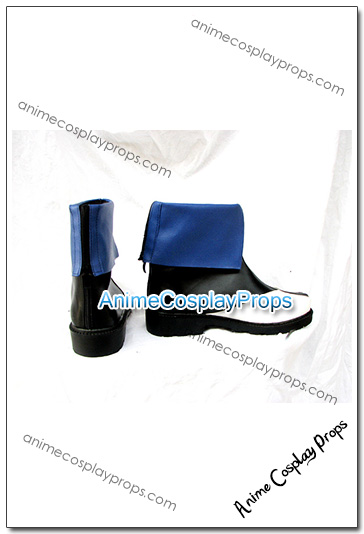 Black Cosplay Shoes Cosplay Boots 02