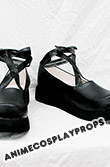 Black Cosplay Shoes Cosplay Boots 03