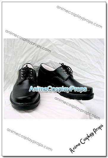 Black Cosplay Shoes Cosplay Boots 07