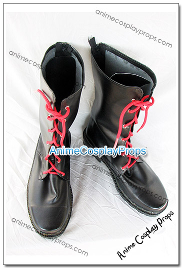 Black Cosplay Shoes Cosplay Boots 08