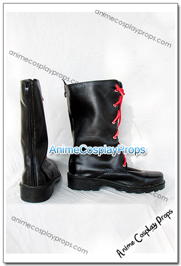 Black Cosplay Shoes Cosplay Boots 08