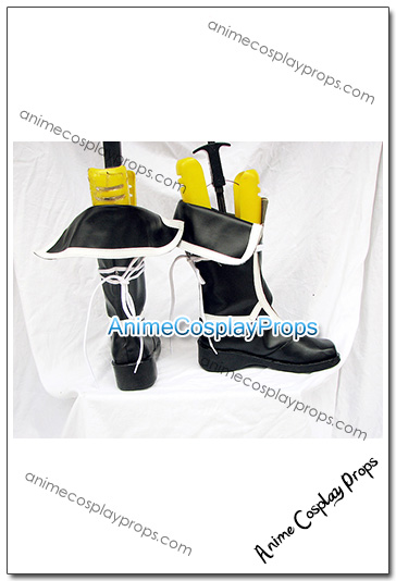 Black Cosplay Shoes Cosplay Boots 11