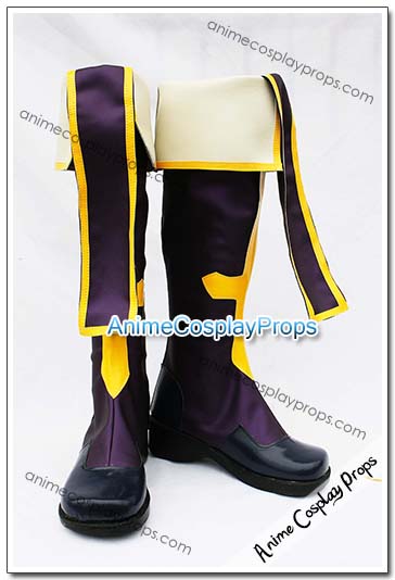 BlazBlue Calamity Trigger Tsubaki Yayoi Cosplay Boots 01