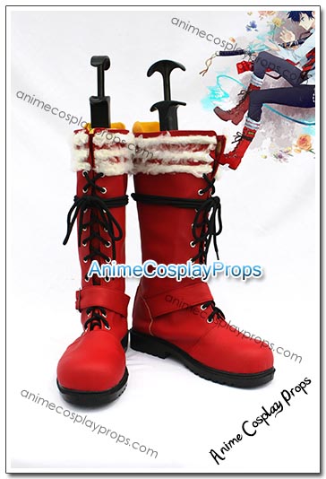 Blue Exorcist Rin Okumura Cosplay Boots 01
