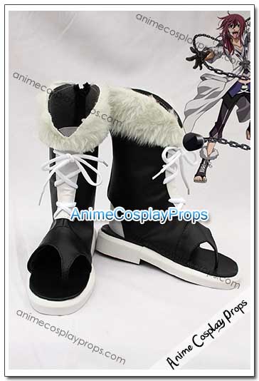 Brave 10 Kamanosuke Yuri Cosplay Boots 01