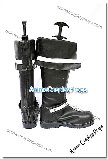 D Gray Man Allen Walker Cosplay Boots 01
