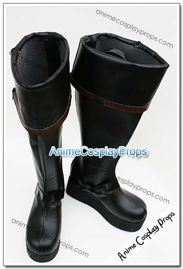 D Gray Man Yu Kanda Cosplay Boots 02