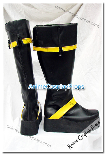 D Gray Man Yu Kanda Cosplay Boots 03