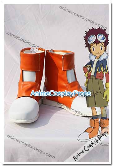 Digimon Adventure Taichi Yagami Cosplay Boots 01