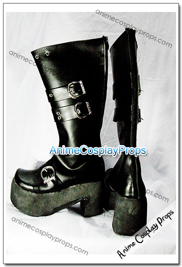 DOD Style Black Cosplay Boots 03