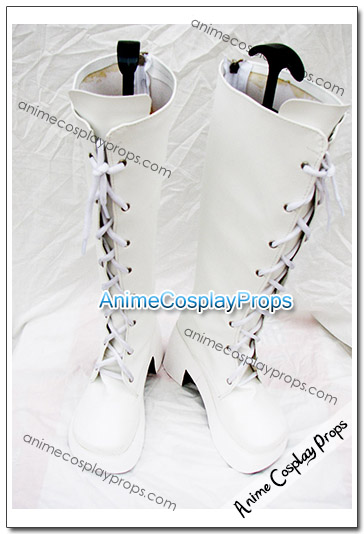 DOD Style White Cosplay Boots 02