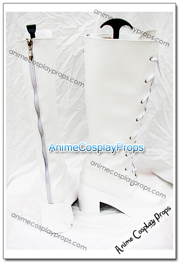 DOD Style White Cosplay Boots 02