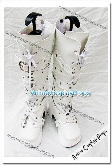 DOD Style White Cosplay Boots 03