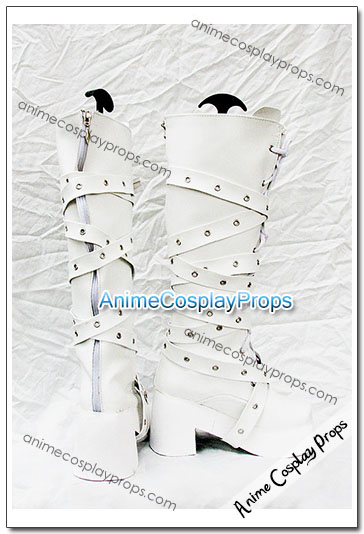 DOD Style White Cosplay Boots 03