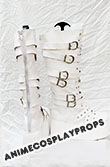 DOD Style White Cosplay Boots 04