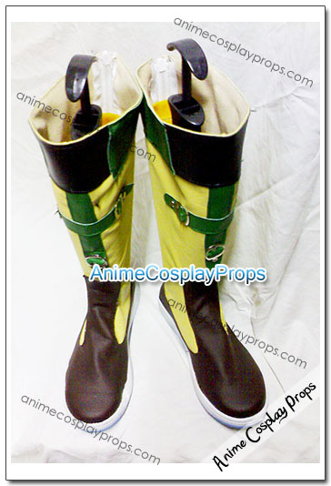 Final Fantasy Rikku Cosplay Boots 01