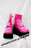 Genesis Of Aquarion Pink Cosplay Boots 01