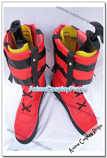 Guilty Gear Sol Badguy Cosplay Boots 02