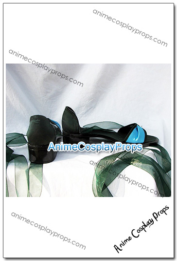 Harukanaru Toki No Naka De Green Cosplay Boots 01
