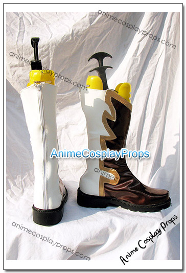 Harukanaru Toki No Naka De Red Cosplay Boots 01