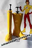 Justice League kid flash Cosplay Boots 01