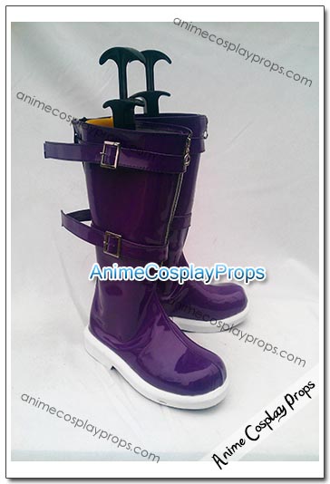 League Of Legends Purple Cosplay Boots 01