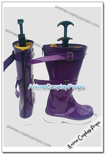 League Of Legends Purple Cosplay Boots 01