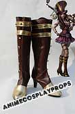 League Of Legends Yellow Cosplay Boots 01