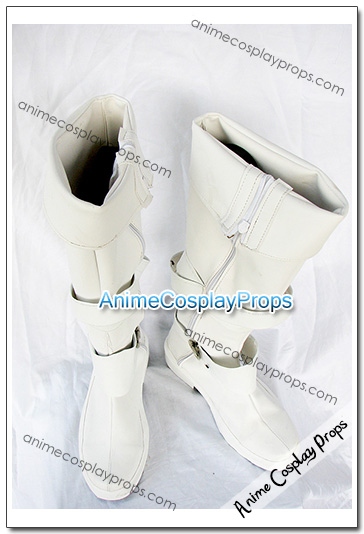 Mabinogi White Cosplay Boots 01
