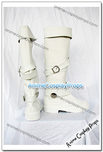 Mabinogi White Cosplay Boots 01