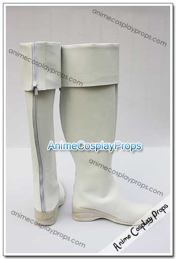 Magi White Cosplay Boots 01