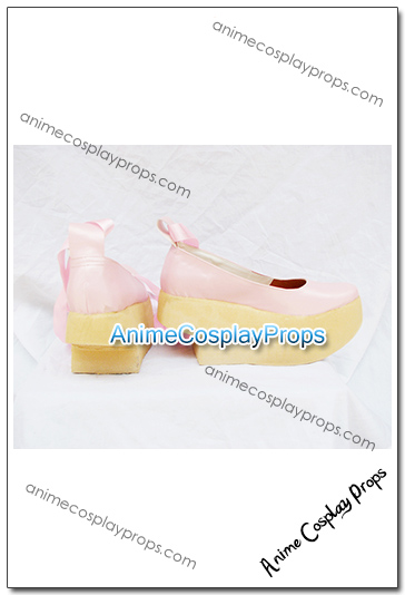 Nana Pink Cosplay Boots 01