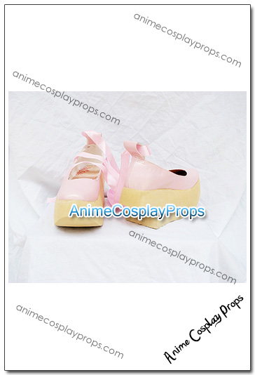 Nana Pink Cosplay Boots 01