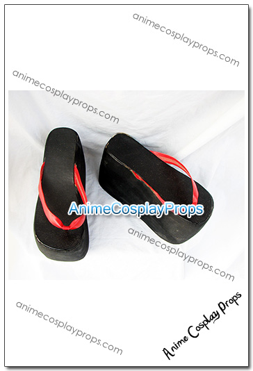 Negima Magister Negi Magi Black Cosplay Boots 01