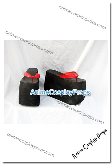 Negima Magister Negi Magi Black Cosplay Boots 01