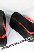 Negima Magister Negi Magi Black Cosplay Boots 01