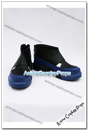 Phantasy Star Black Cosplay Boots 02