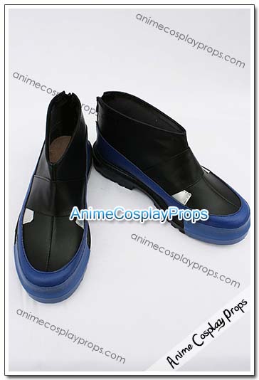 Phantasy Star Black Cosplay Boots 02