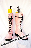 Punk Rock Pink Cosplay Boots 01