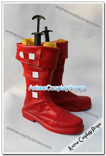 Red Cosplay Shoes Cosplay Boots 03